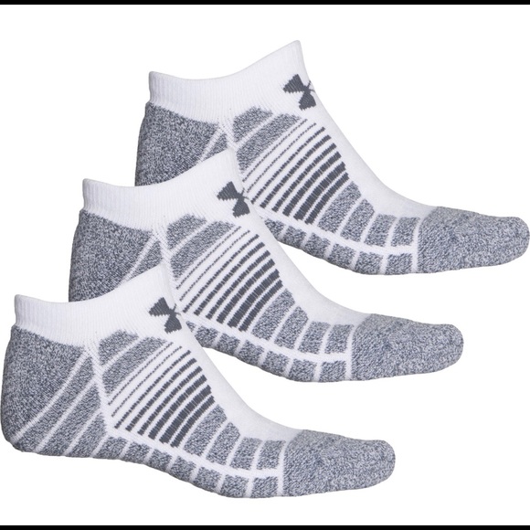 3pairs L Under Armour Elevated No-Show Socks - Picture 4 of 5